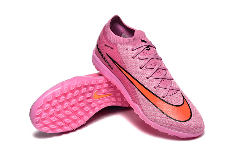 Nike Air Zoom Mercurial Vapor 15 Turf Pink Edition soccer shoe — product photo 7 of 9