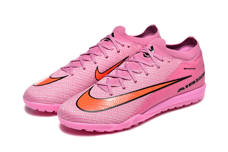 Nike Air Zoom Mercurial Vapor 15 Turf Pink Edition soccer shoe — product photo 8 of 9