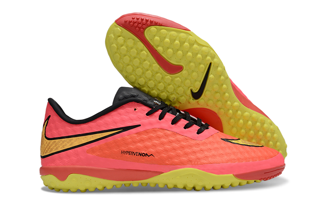 Nike Hypervenom Phade Turf Neon Edition soccer shoe — product photo 1 of 7