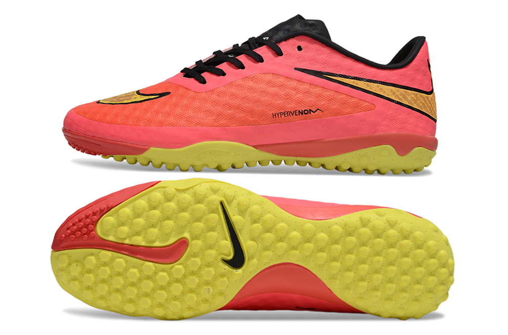 Nike Hypervenom Phade Turf Neon Edition soccer shoe — product photo 4 of 7